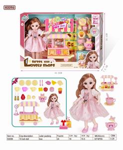 Box 13 joint 10 inch exquisite fruit cart doll - OBL889363