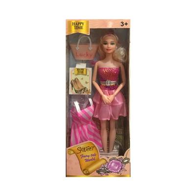 11.5-inch thigh joint fashion barbie with bag hanging skirt - OBL889388