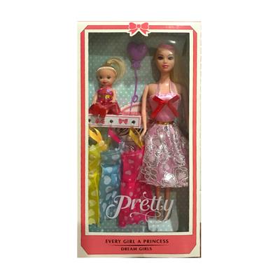 11.5-inch heavy body live hand barbie with balloon child hanging skirt - OBL889394
