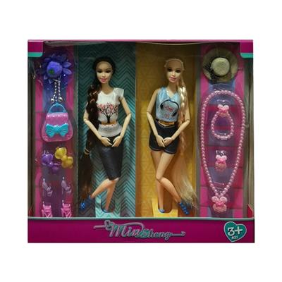 11 inch 11 joint long hair dating suit barbie doll - OBL889410