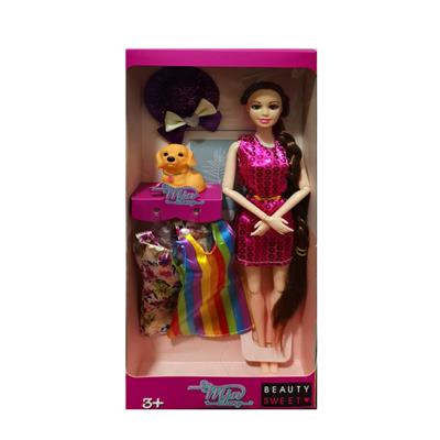 11 inch 11 joint long hair daily fashion barbie doll - OBL889419