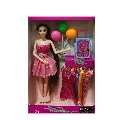 11 inch 11 joint long hair travel fashion barbie doll - OBL889427