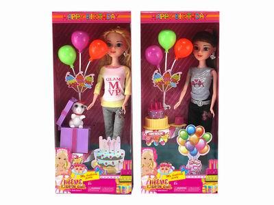 High grade birthday theme 11.5 inch real body live hand 3d eyes amy fashion barbie - OBL889498