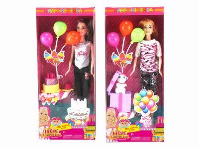 High grade birthday theme 11.5-inch real live hand amy fashion barbie - OBL889499