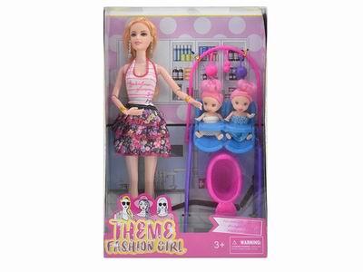 High end theme 11.5 inch solid 11 joint fashion short skirt barbie - OBL889518