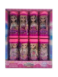 6-inch solid 12 joint 3d real eye russian mermaid doll - OBL889533