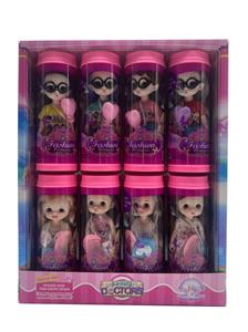 6-inch solid 12 joint 3d real eye russian doll bag glasses with cloth - OBL889534