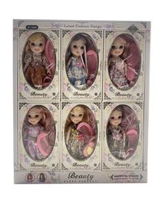 6-inch solid 12 joint 3d real eye russian doll - OBL889539