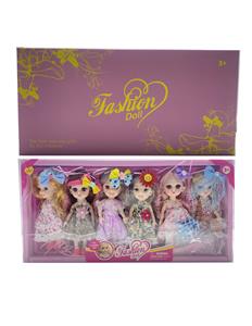 6-inch real body 12 joint 3d real eye butterfly flower fairy russian doll - OBL889545