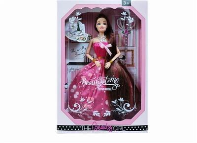 High grade 11.5 inch solid 11 joint wedding dress barbie - OBL889557