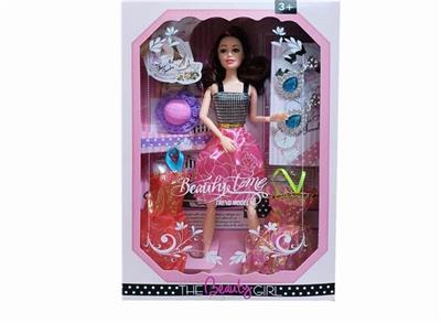 High grade 11.5 inch solid 11 joint fashion short skirt barbie - OBL889558