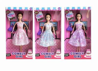 High grade 11.5 inch full body live hand fashion short skirt barbie - OBL889560