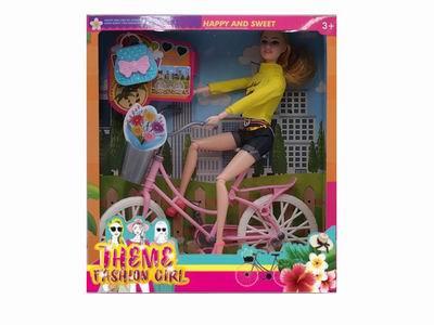 High grade 11.5-inch 11 joint solid body theme bicycle fashion barbie - OBL889565