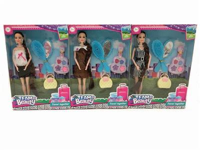 High grade 11.5-inch solid 9-joint fashion short skirt barbie - OBL889572