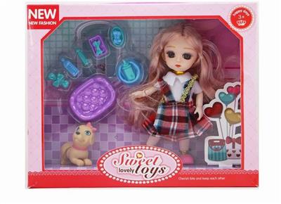 6-inch solid 13 joint 3d real eye exquisite little laurie - OBL889584