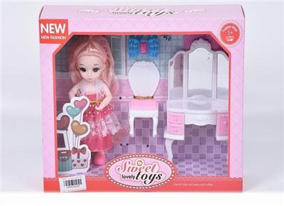 6-inch solid 13 joint 3d real eye exquisite little laurie - OBL889589