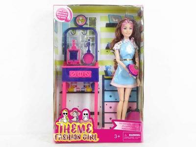 High end theme 11.5 inch solid 11 joint fashion short skirt barbie - OBL889654