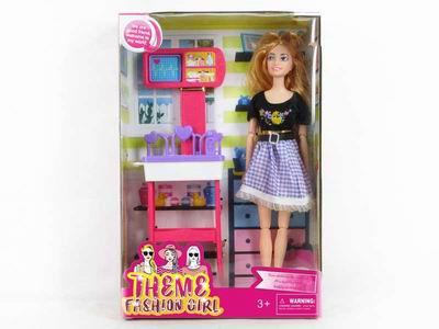High end theme 11.5 inch solid 11 joint fashion short skirt barbie - OBL889655