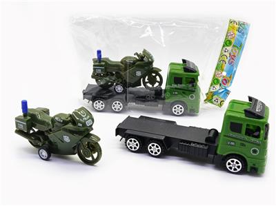 Military inertial tractor vehicle return motorcycle - OBL889732