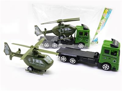 Military inertial towed vehicle taxiing helicopter - OBL889739