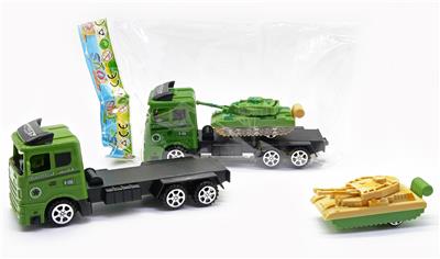 Military inertial towed vehicle return tank - OBL889745