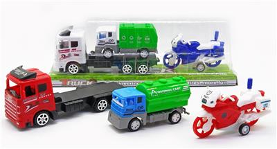 Inertia tractor on-board return force environmental sanitation vehicle return force motorcycle - OBL889755