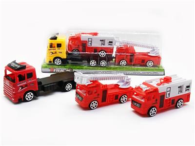 Inertia tractor on-board sliding fire truck - OBL889758