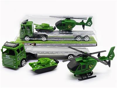 Military inertial tractor vehicle mounted return tank taxiing aircraft - OBL889762