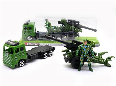 Military inertial towed vehicle mounted military sliding gun - OBL889765