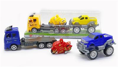 Inertia tractor on-board return motorcycle coasting off-road vehicle - OBL889772