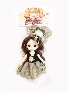 6-inch full joint 3d eye fashion bertha doll body - OBL889782
