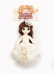 6-inch full joint 3d eye fashion bertha doll body - OBL889783