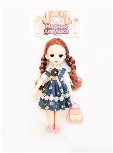 9-inch full joint 3d eye fashion bertha doll body - OBL889787