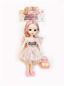 9-inch full joint 3d eye fashion bertha doll body - OBL889788