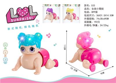 女孩小爬娃 - OBL889892