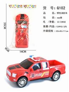 Inertia pickup truck (fire truck) - OBL890103
