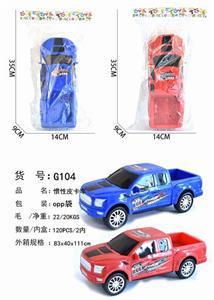 Inertia pickup truck (red, blue) - OBL890105