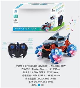1：16十一通2.4G漂移特技车（带音乐） - OBL890112