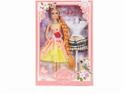 High grade wedding dress 11.5 \9-joint real princess barbie - OBL890170