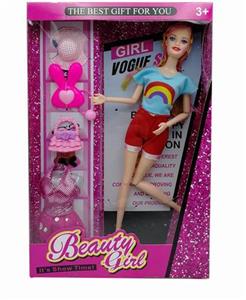 Theme high block box 11.5 \11 joint real fashion princess barbie big feet and big hands - OBL890174