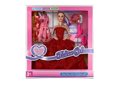 New 11.5-inch solid 9-joint fashion dress princess barbie - OBL890183