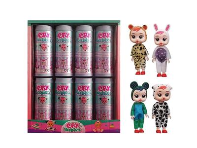 New fourth generation six inch solid crying doll cylinder - OBL890206