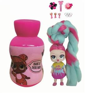 New 3rd generation gourd bottle 5-inch solid omg.lol marshmallow head hairstyle doll - OBL890218