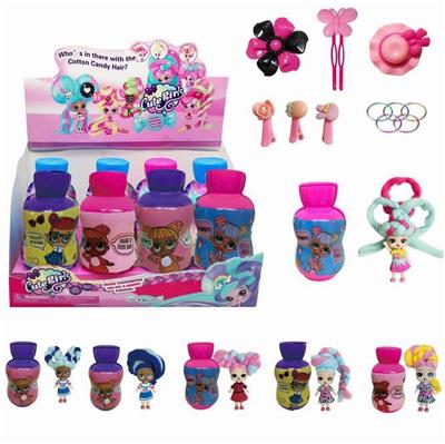 New 3rd generation gourd bottle 5-inch solid omg.lol marshmallow head hairstyle doll - OBL890219