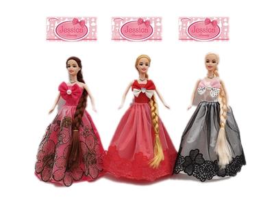 New high-end 11.5-inch body long hair princess dress barbie - OBL890243