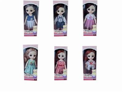 6-inch solid 13 joint 3d real eye exquisite little laurie - OBL890252