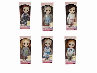 6-inch solid 13 joint 3d real eye exquisite little laurie - OBL890253