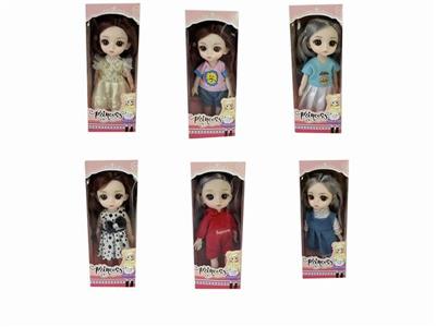 6-inch solid 13 joint 3d real eye exquisite little laurie - OBL890254