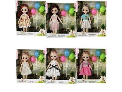 6-inch solid 13 joint 3d real eye exquisite little laurie - OBL890257