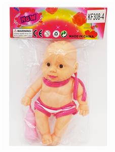 8-inch empty body card bag multiple expression fat children - OBL890440